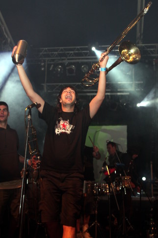 La Gossa Sorda (Esp) 5. Migthy Sounds Festival - Orange Stage - Olsi bei Tabor, CZ - 18. Juli 2009 (11).JPG